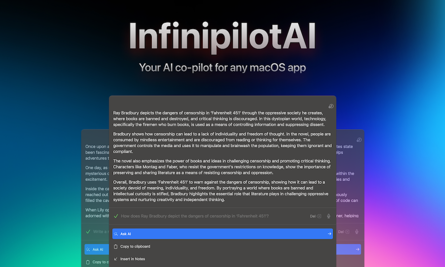 InfinipilotAI 1.0 Release